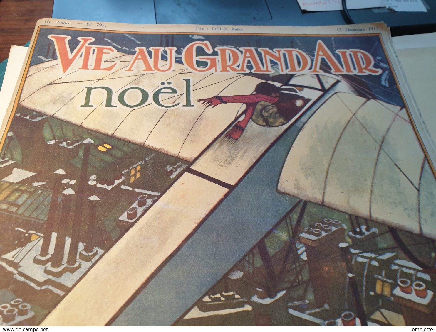 VIE AU GRAND AIR/NOEL 1913 /AVIATION BOXE RUGBY GOLF /JEAN BOUIN /GARROS/PETIT BRETON /MICHELIN - 1900 - 1949