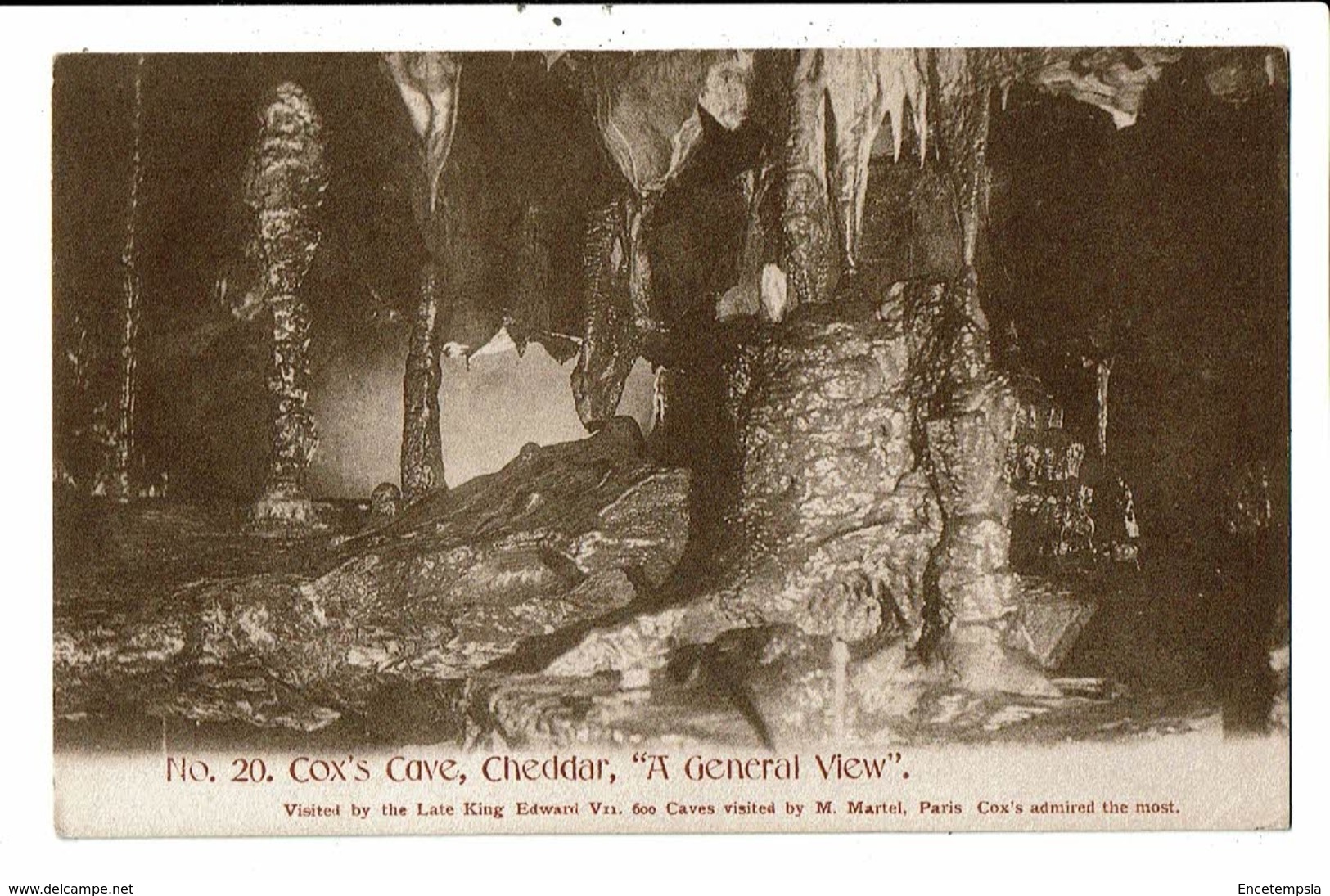 CPA-Carte Postale - Royaume Uni-Cheddar-Cox's Cave A  Général View VM11255 - Cheddar