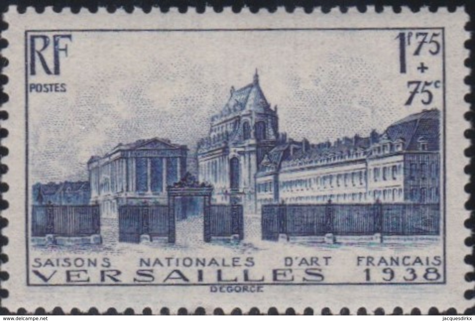 France    .   Yvert   .     379     .   *   .   Neuf Avec Gomme Et Charniere    .   /   .  Mint-hinged - Unused Stamps