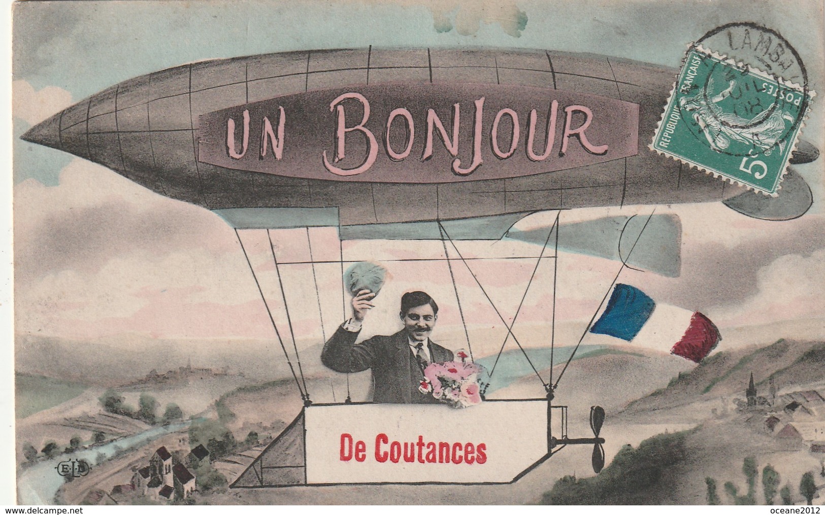 50 Coutances. Un Bonjour - Coutances