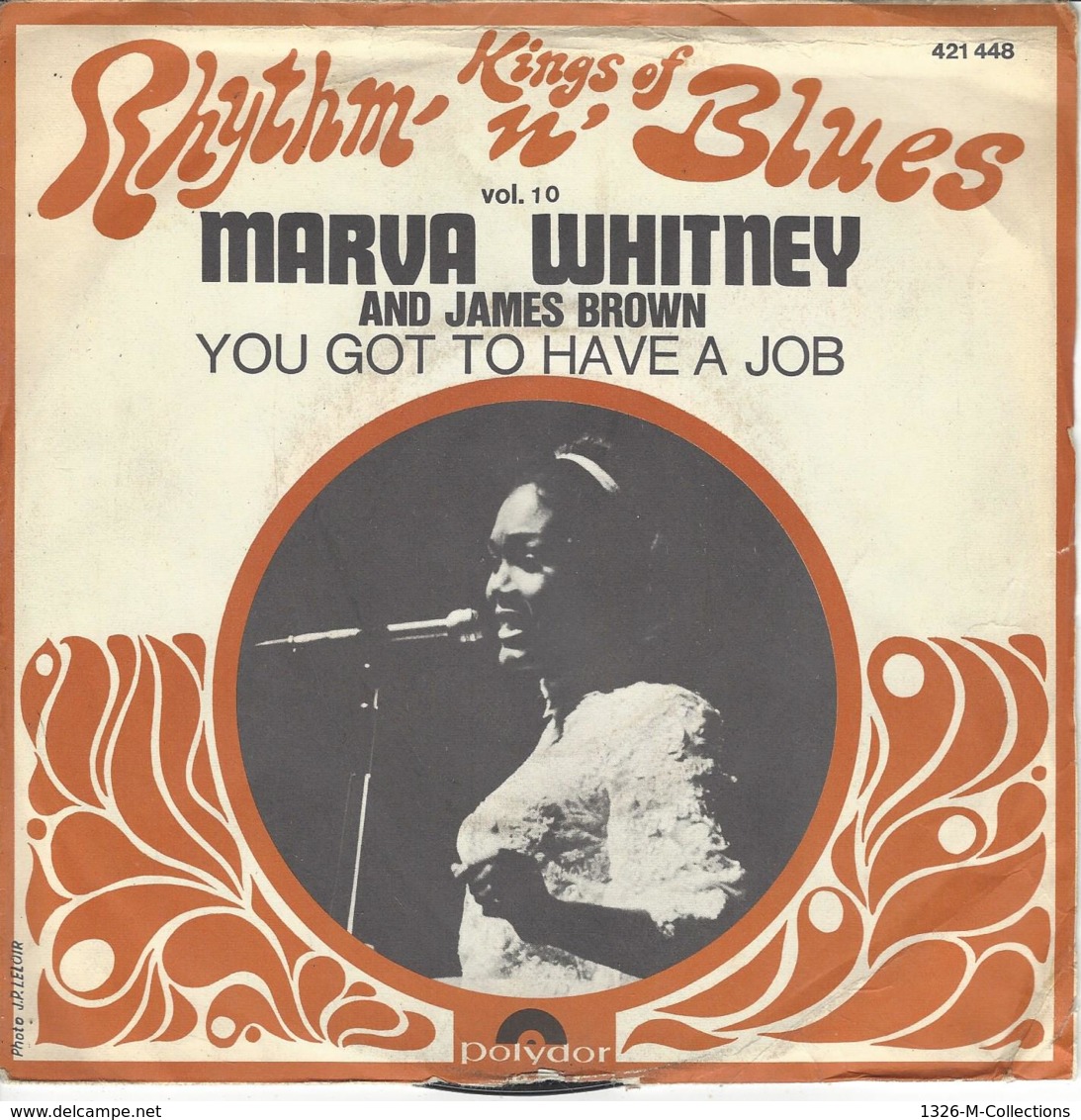 Vinyl 45 Tours MARVA WHITNEY AND JAMES BROWN - Blues