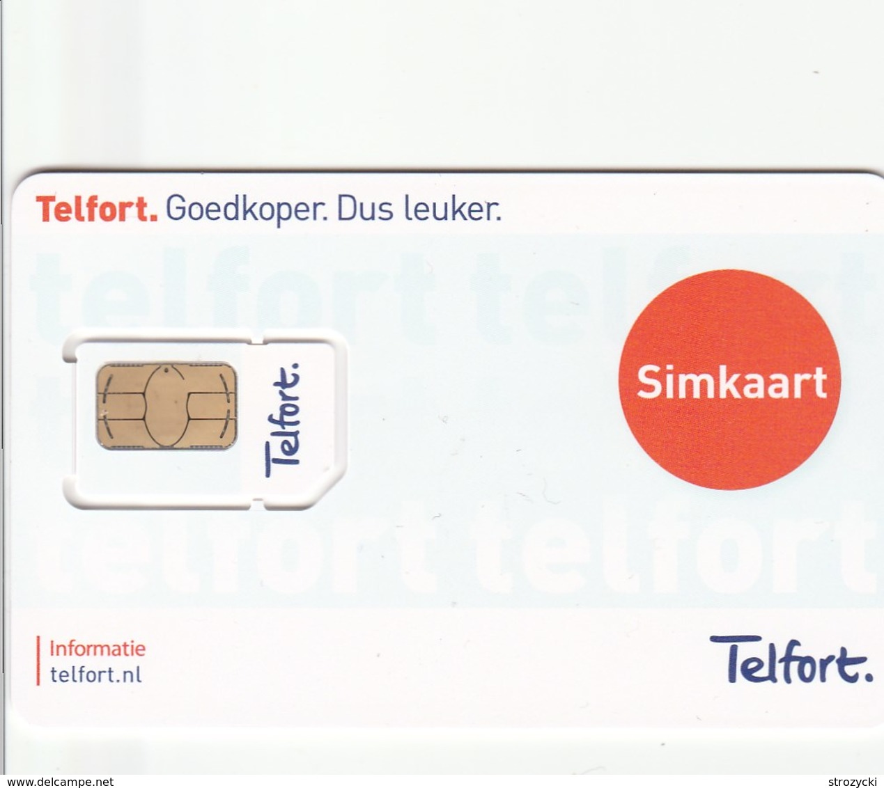 Netherlands - Telfort - GSM SIM  - Mint - GSM-Kaarten, Bijvulling & Vooraf Betaalde