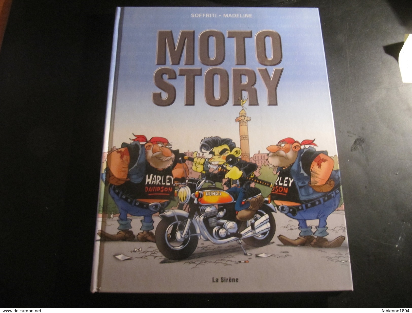 Livre Bd Moto Story Dans Le Meme Esprit Que Joe Bar Team - Moto