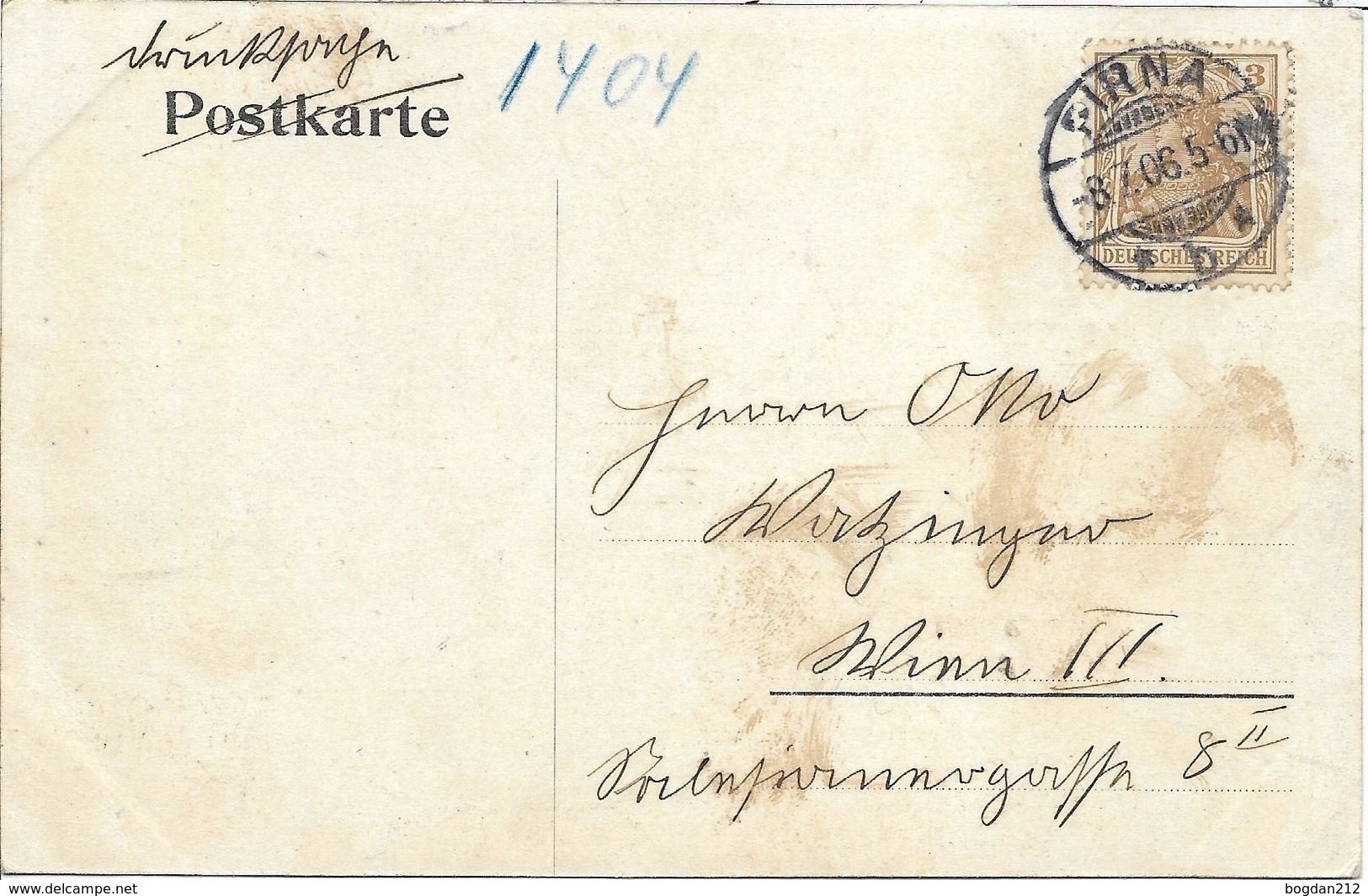 1906 - BASTEI   Gem. LOHMEN ,  Gute Zustand, 2 Scan - Bastei (sächs. Schweiz)