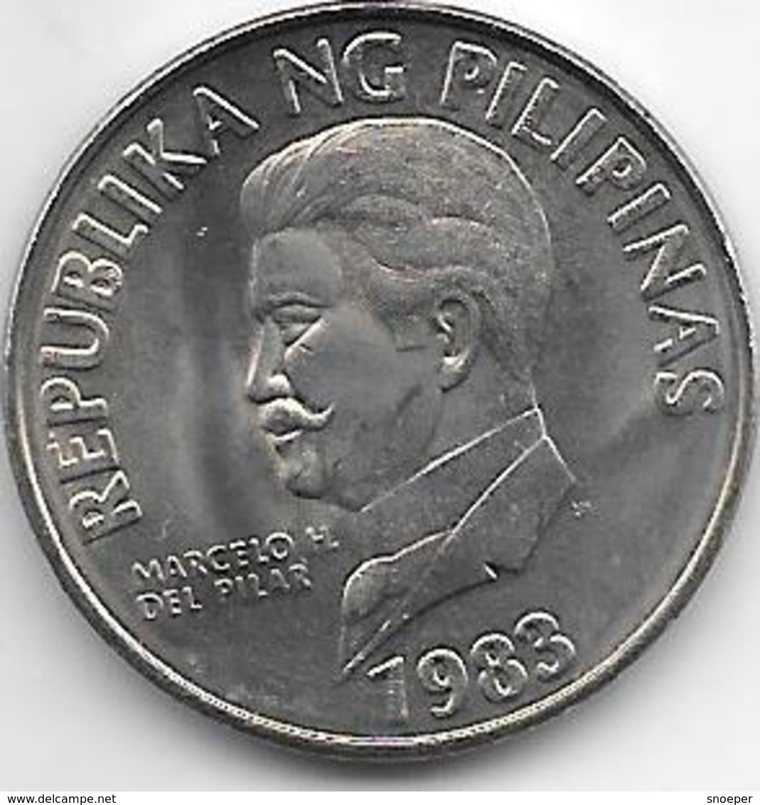 *philippines 50 Sentimo 1984 Km 242.1  Unc/ms63 - Philippines
