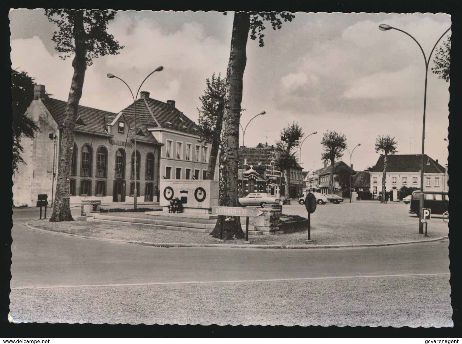 HEUSDEN  FOTOKAART DORPSPLAATS - Destelbergen