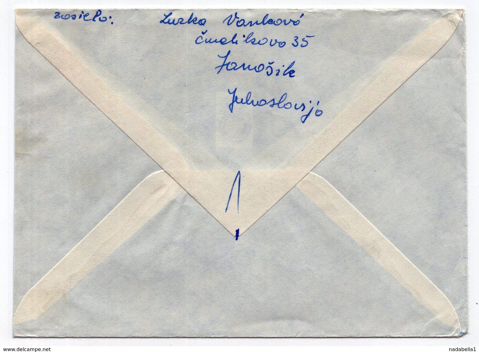 1967 YUGOSLAVIA, SERBIA, JÁNOŠÍK TO BRATISLAVA, CZECHOSLOVAKIA, STATIONERY COVER - Postal Stationery