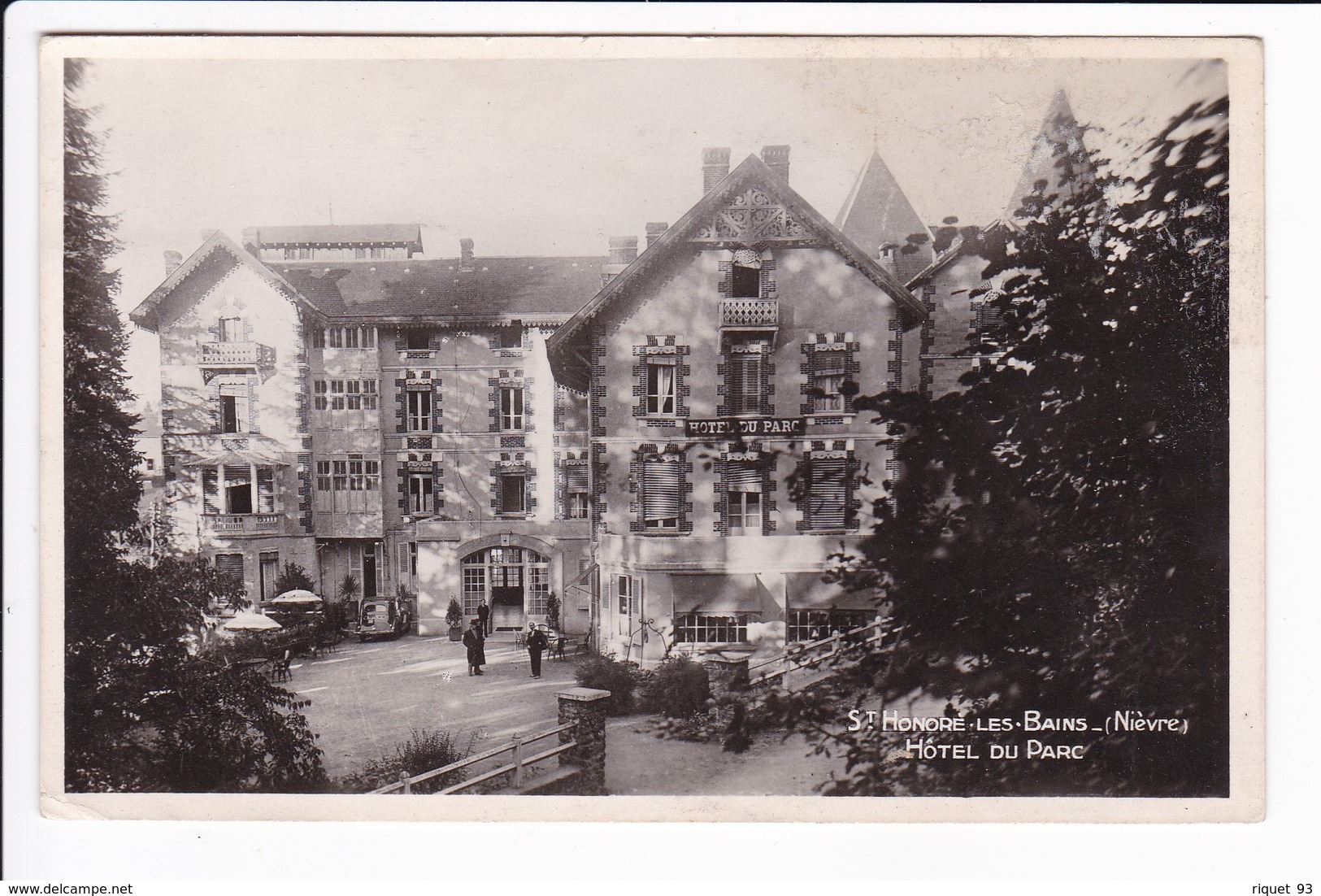 SAINT-HONORE-les-BAINS - Hôtel Du Parc - Saint-Honoré-les-Bains