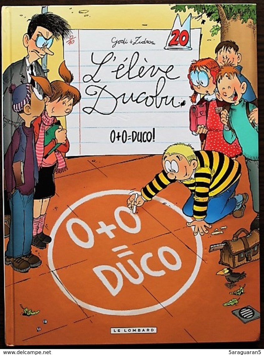 BD L'ELEVE DUCOBU - 20 - 0 + 0 = Duco ! -  EO 2014 - Original Edition - French