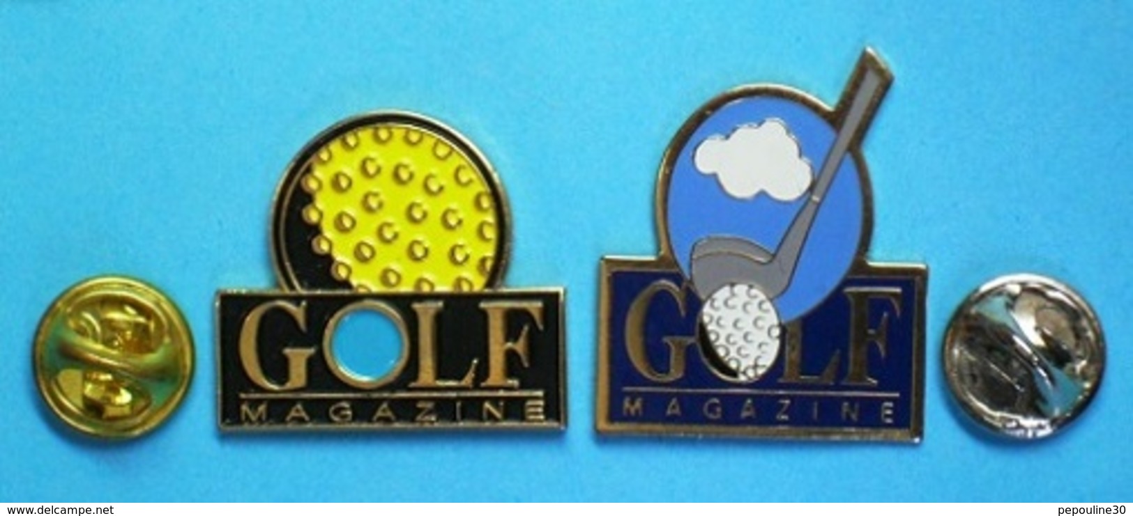 2 PIN'S  //   ** GOLF MAGAZINE ** - Golf