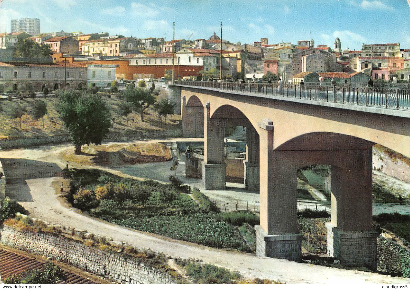 0941" SASSARI-PONTE ROSALLO " CART. ILL. ORIG.1961 - Sassari