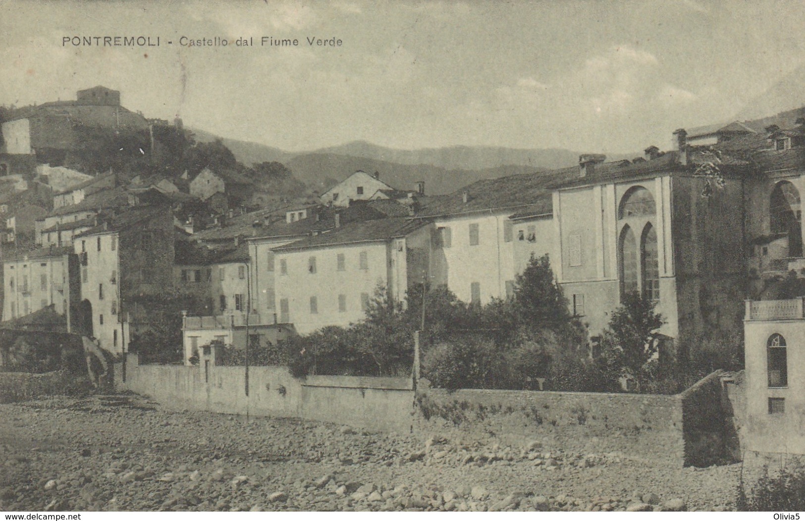 PONTREMOLI - CASTELLO DAL FIUME VERDE - Massa