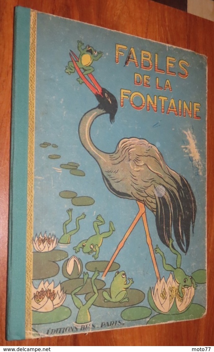 Livre - LES FABLES DE LA FONTAINE - 1948 - Edition BIAS - Illustré Par A.Jourcin / 7 - Auteurs Français