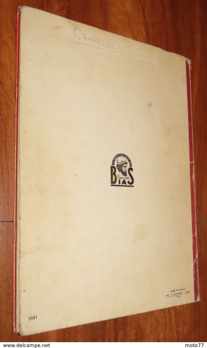 Livre - LES FABLES DE LA FONTAINE - 1950 - Edition BIAS - illustré par A.Jourcin / 8