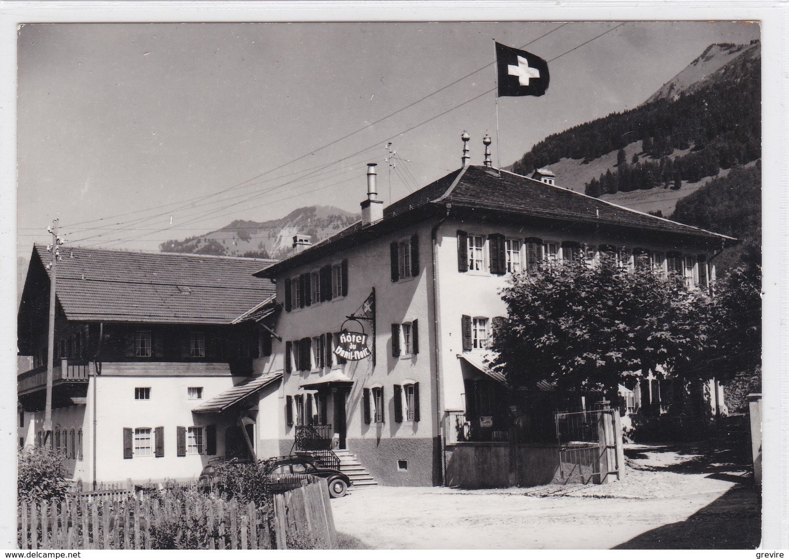 Grandvillard, Hôtel Du Vanil Noir , Format 10,5 X 15 - Grandvillard