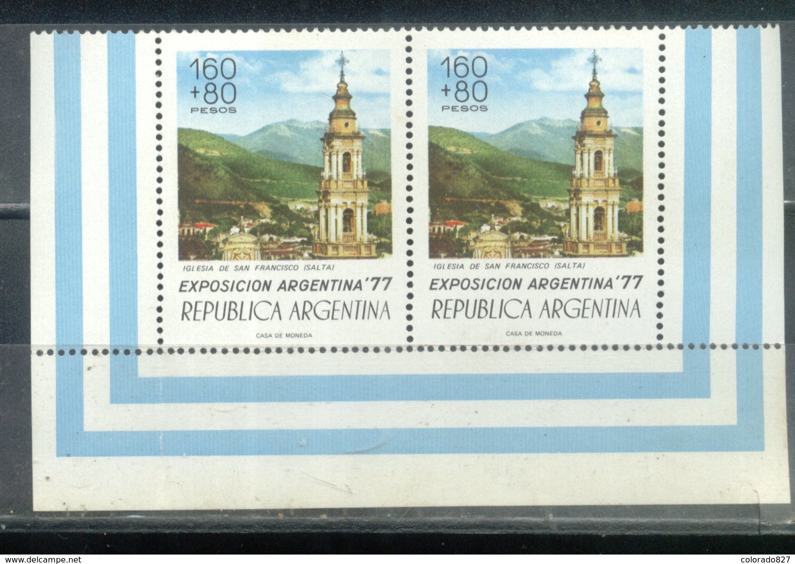 ARGENTINA - PAREJA HORIZONTAL  (#3162) - Sonstige & Ohne Zuordnung