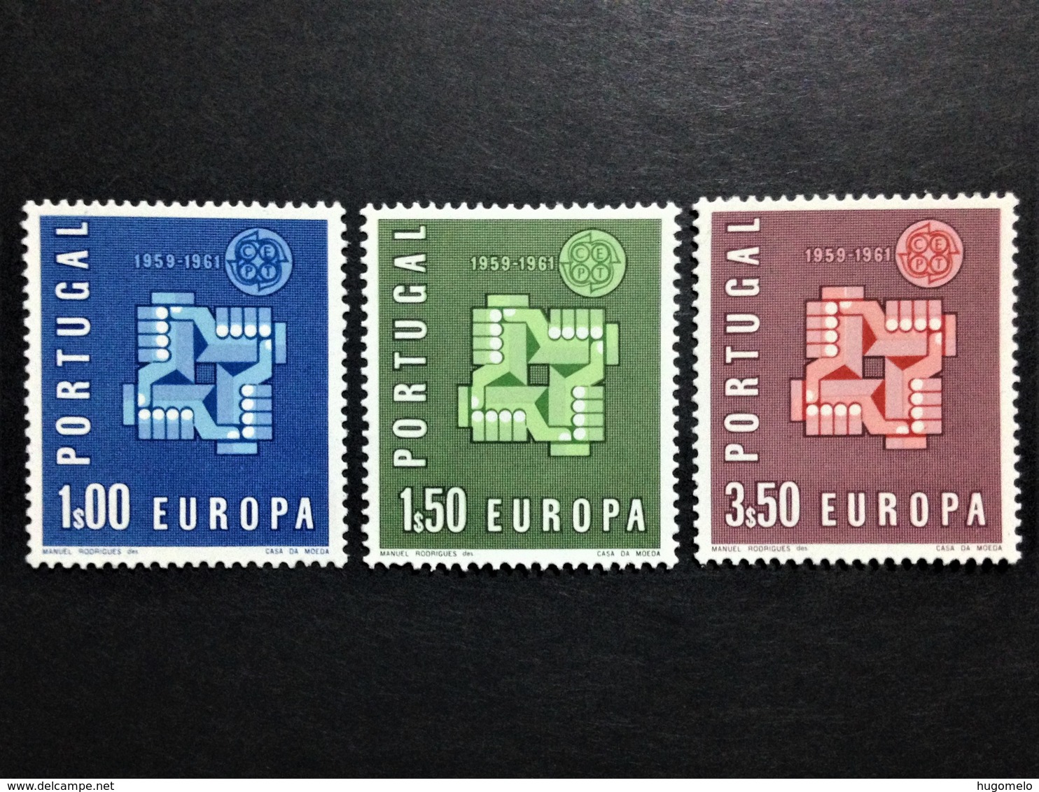 Portugal, Unused Stamps, "Europa Cept", 1961 - Lotes & Colecciones