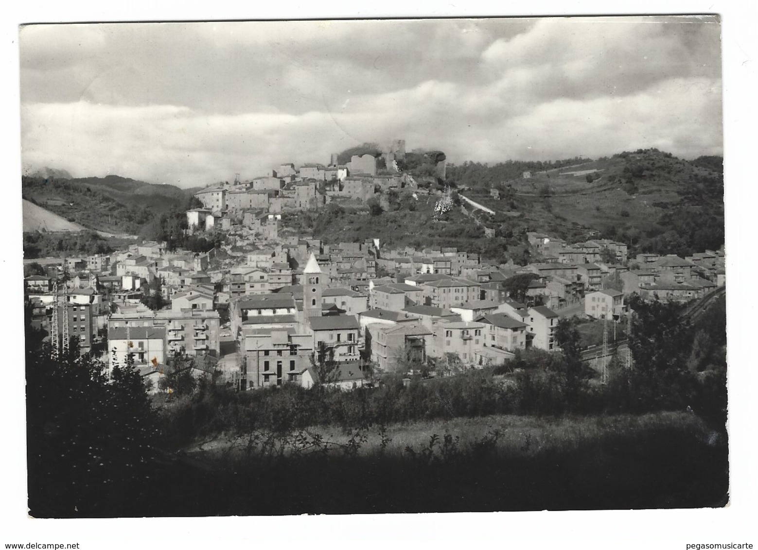 2419 - CARSOLI L' AQUILA PANORAMA 1955 CIRCA - Altri & Non Classificati