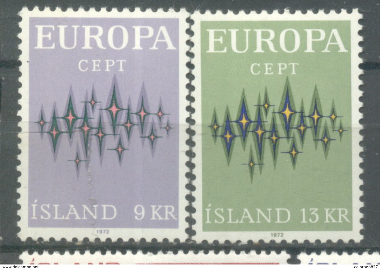 ISLANDIA -  YVERT  414/15  -  EUROPA CEPT (#3033) - Nuevos