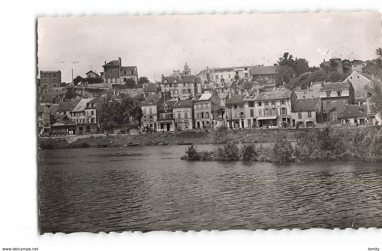 95 Pontoise Vue Générale Et L' Oise CPSM PF - Pontoise