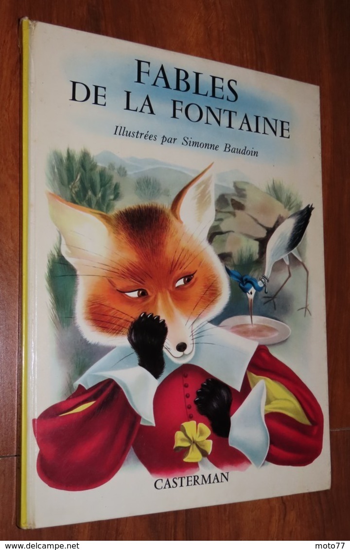 Livre - LES FABLES DE LA FONTAINE - 1955 - Edition Casterman - Illustrations Bodoin  / 13 - Auteurs Français