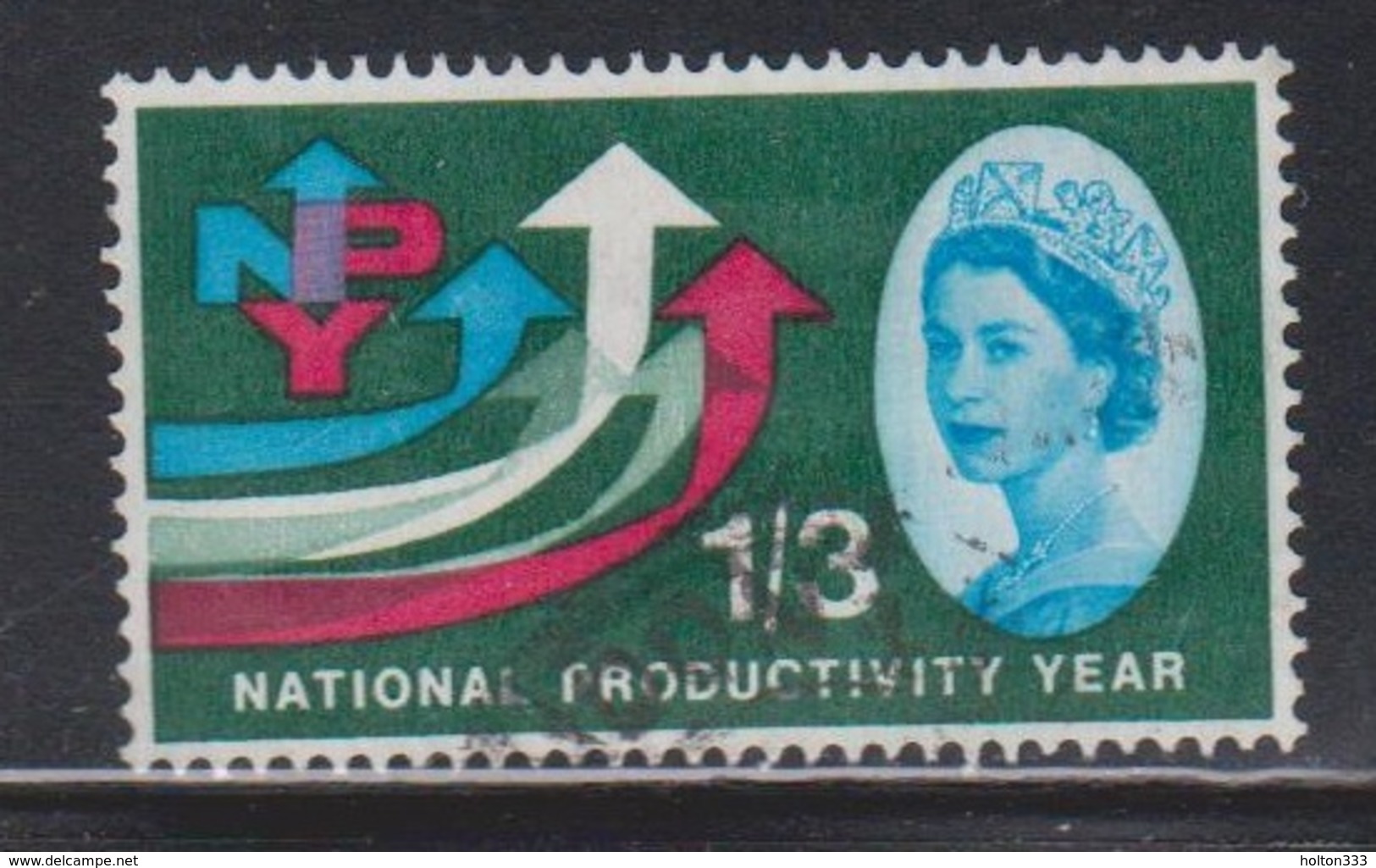 GREAT BRITAIN Scott # 389 Used - National Productivity Year - Used Stamps