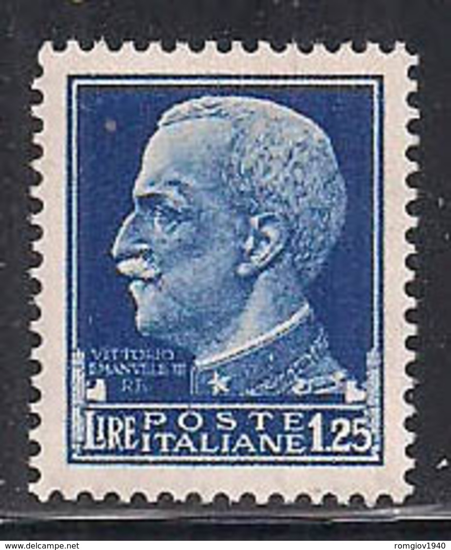 REGNO D'ITALIA   1929  IMPERIALE SASS. 253  MNH XF - Nuovi