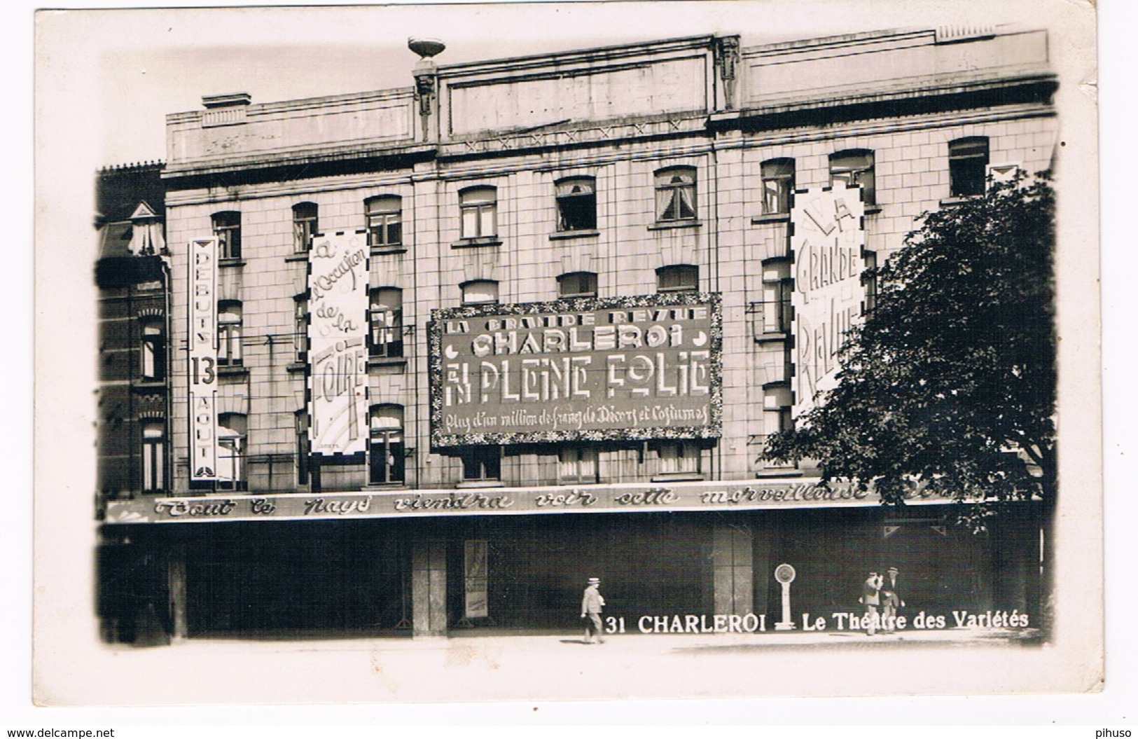 B-7525   CHARLEROI : Le Theatre Des Varietes - Charleroi