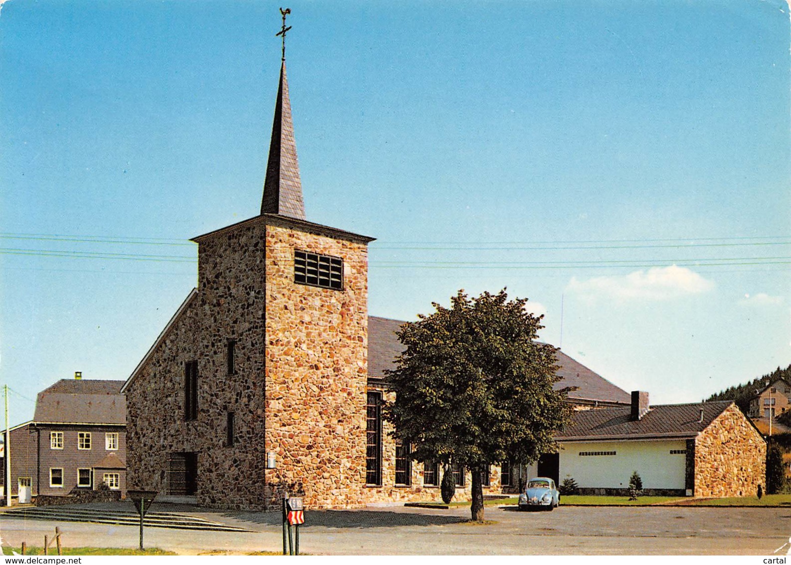 CPM - SCHOENBERG Bei St. Vith - Die Neue Pfarrkirche (1960) - Saint-Vith - Sankt Vith