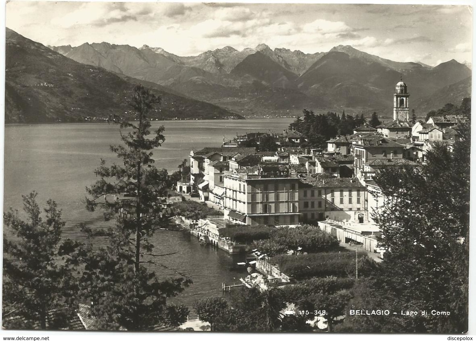 Y5087 Bellagio (Como) - Lago Di Como - Panorama / Viaggiata 1961 - Altri & Non Classificati