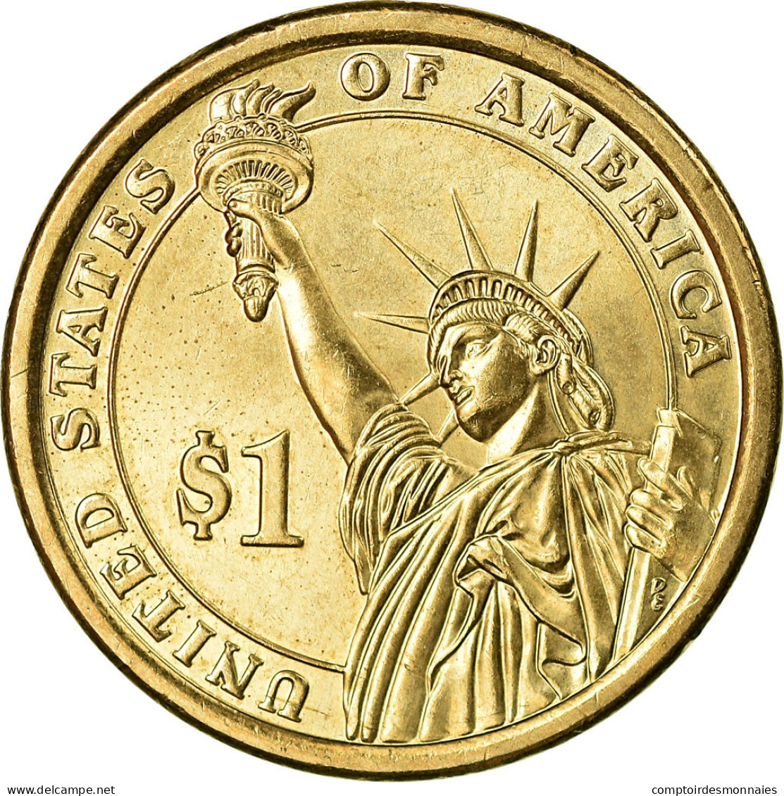 Monnaie, États-Unis, Dollar, 2012, U.S. Mint, Denver, Chester Arthur, TTB - 2007-…: Presidents