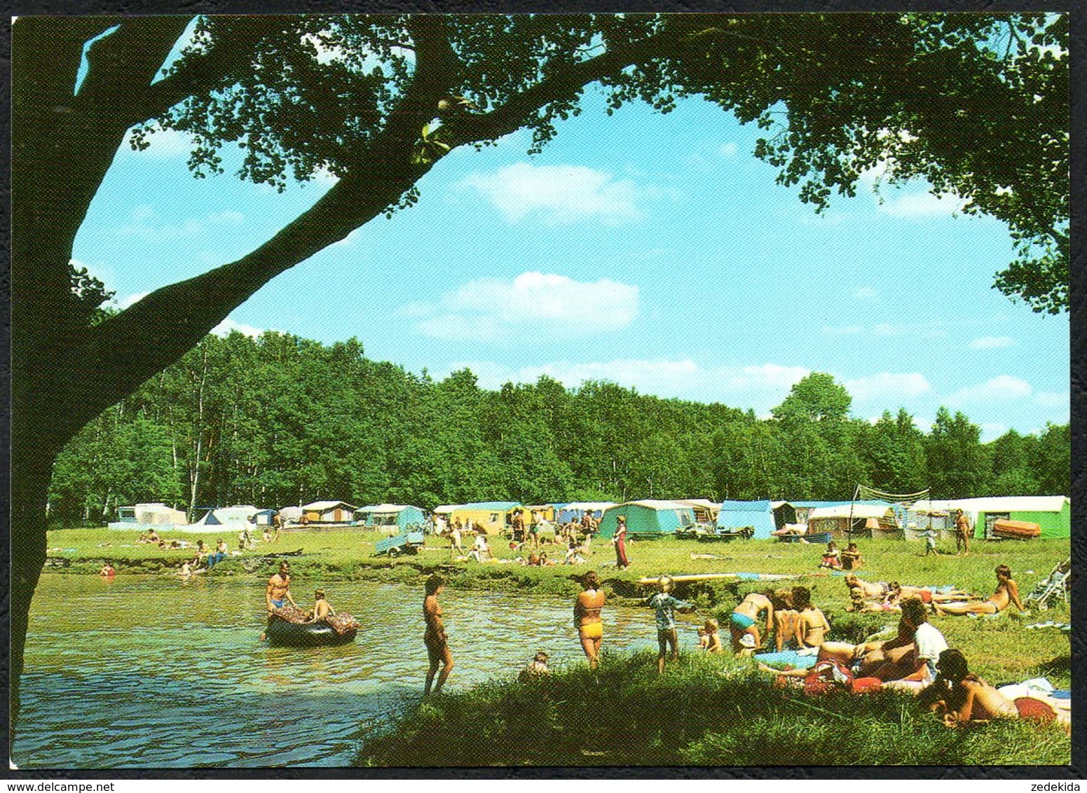 C8608 - TOP Rechlin OT Boek Campingplatz C 16 - Bild Und Heimat Reichenbach - Neustrelitz