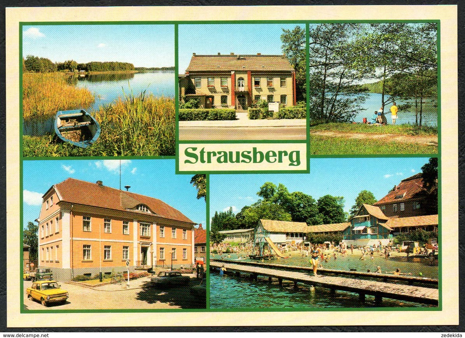 D2589 - TOP Strausberg - Bild Und Heimat Reichenbach - Qualitätskarte - Strausberg