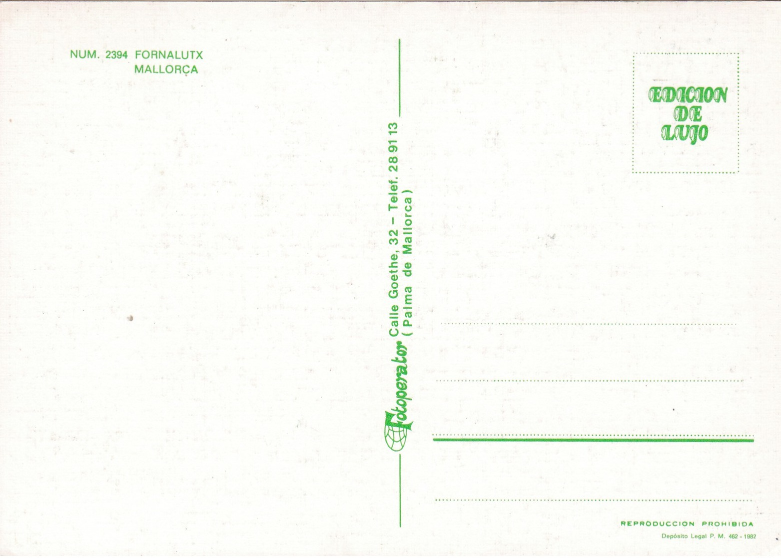 Modern Post Card Of Fornalutx,, Mallorca,Autonomous Community Of Balearic Islands, Spain,D55. - Mallorca