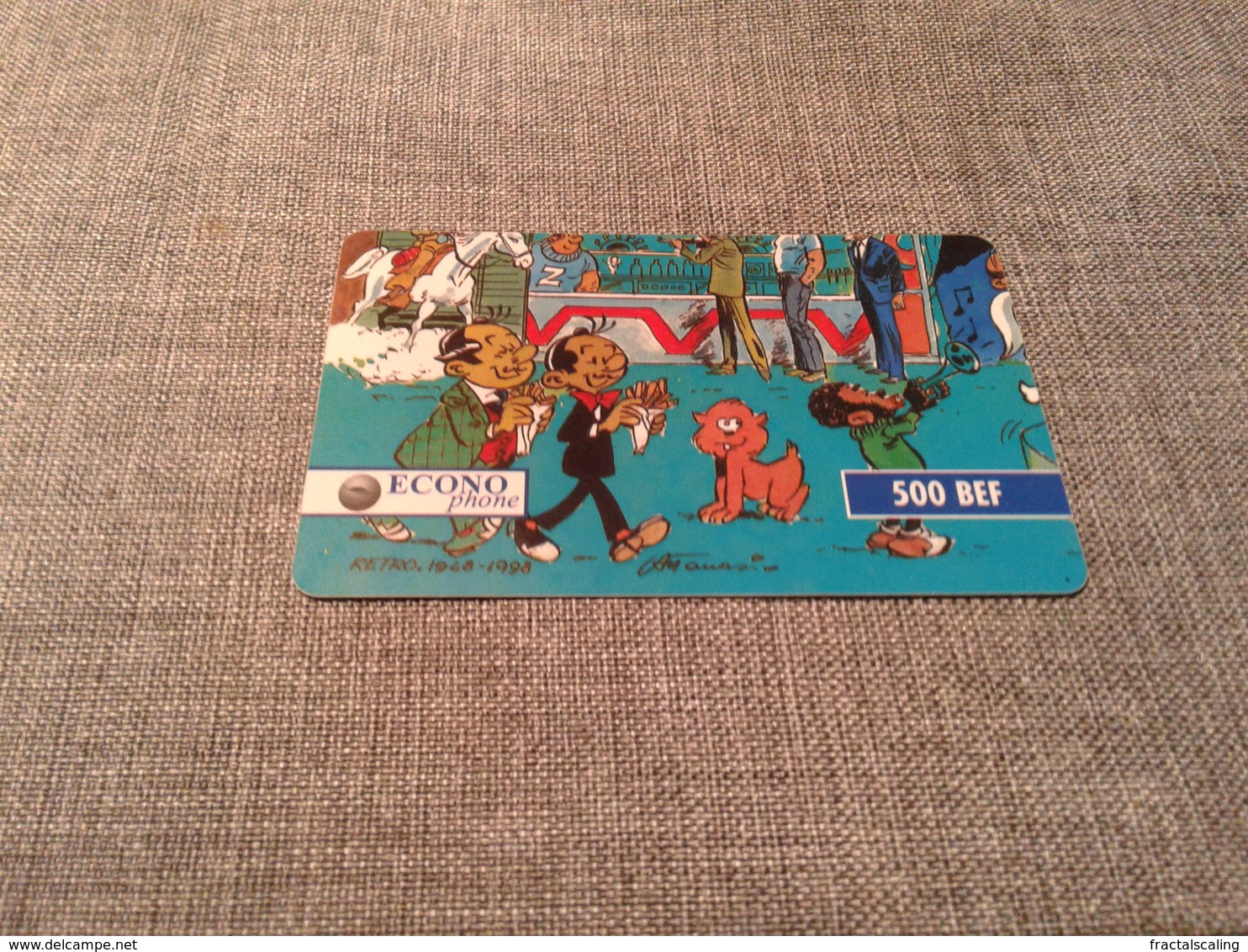 Belgium - Rare Econophone Prepaid Card - Andere & Zonder Classificatie