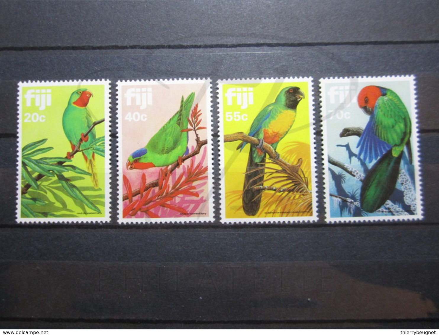 VEND BEAUX TIMBRES DE FIDJI N° 474 - 477 , XX !!! - Fiji (1970-...)