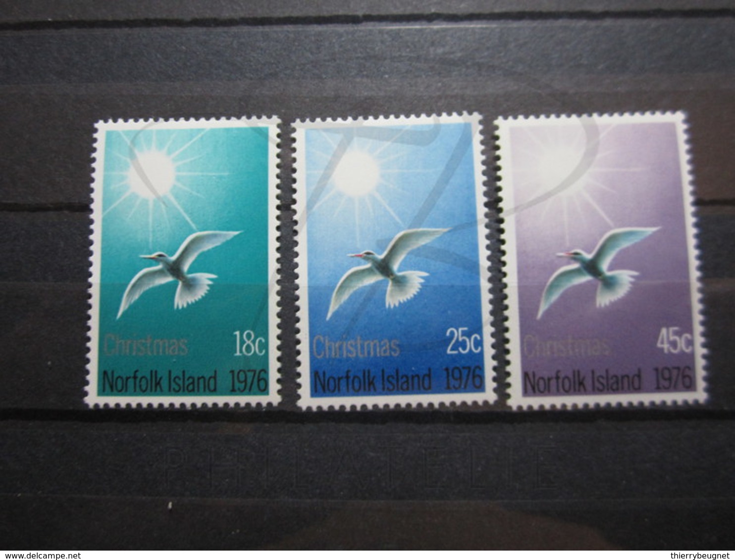 VEND BEAUX TIMBRES DE NORFOLK N° 177 - 179 , XX !!! - Ile Norfolk