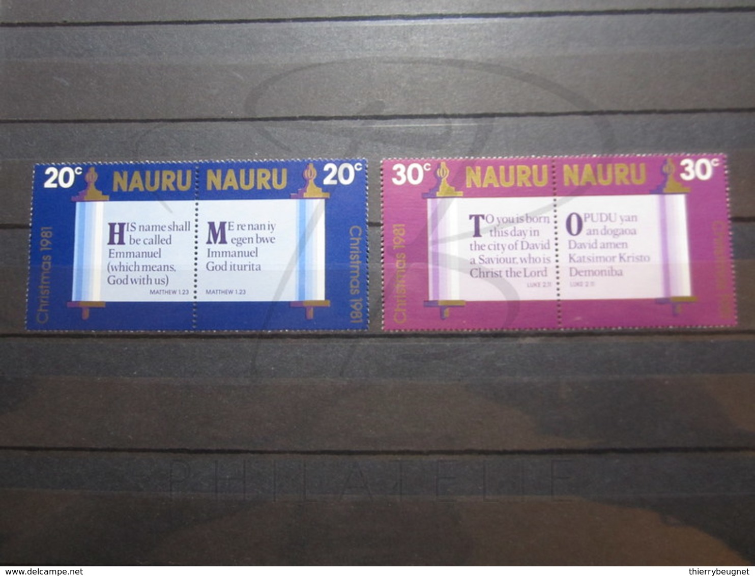 VEND BEAUX TIMBRES DE NAURU N° 233 - 236 , XX !!! - Nauru