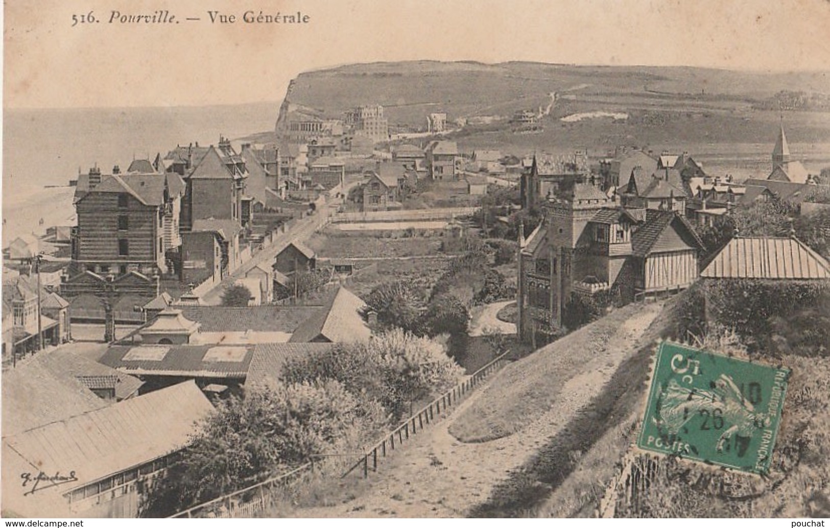 G23-76) POURVILLE - VUE GENERALE - Autres & Non Classés