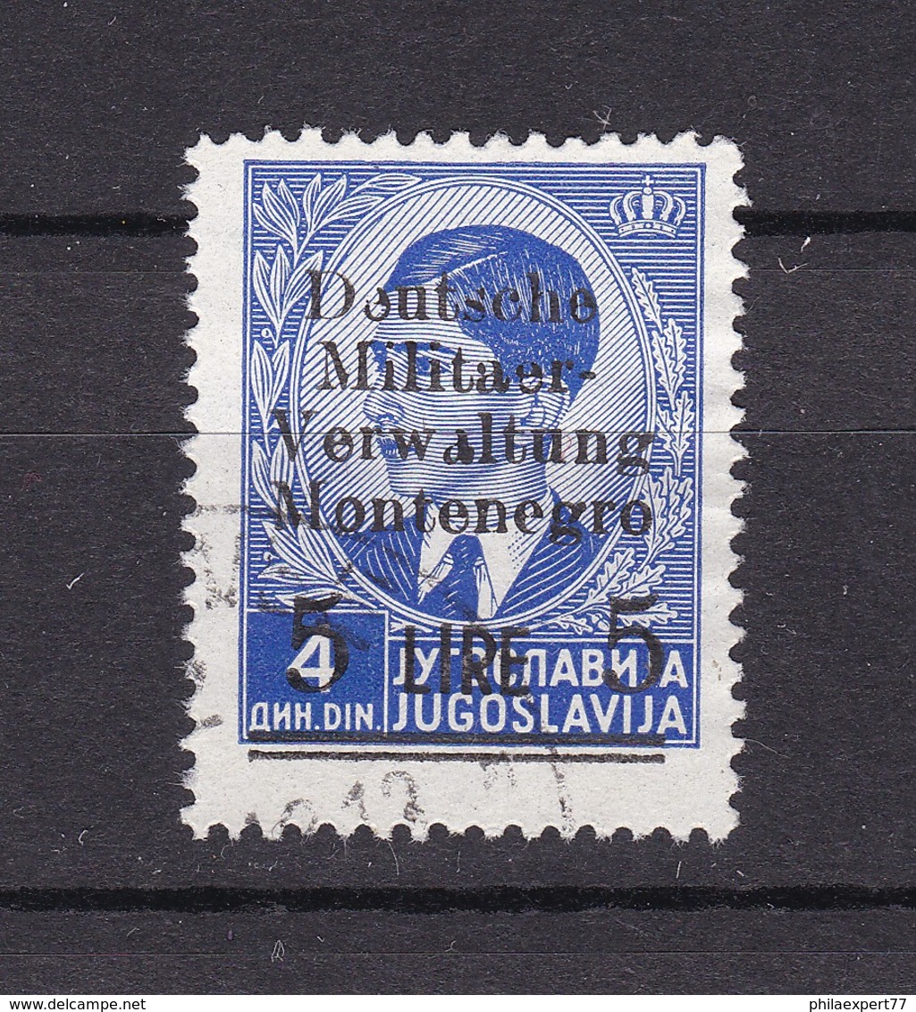 Montenegro - 1943 - Michel Nr. 6 -  Gest. - 70 Euro - Occupation 1938-45