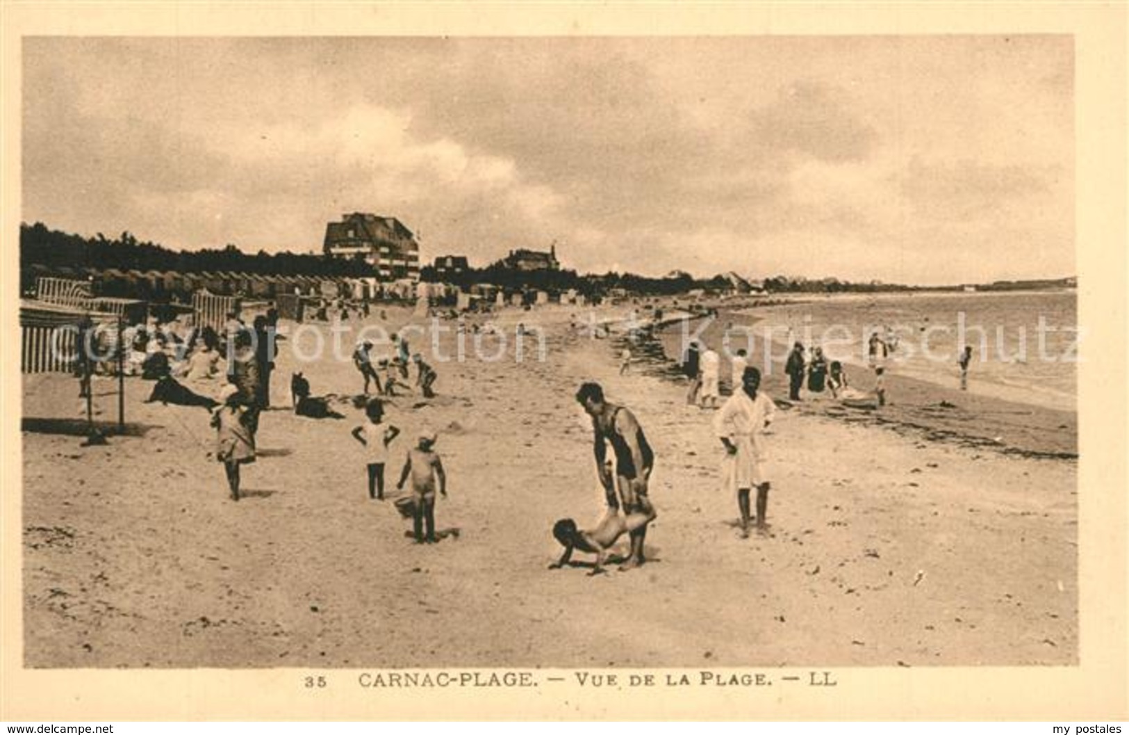 13505793 Carnac_Plage Vue De La Plage Carnac_Plage - Carnac