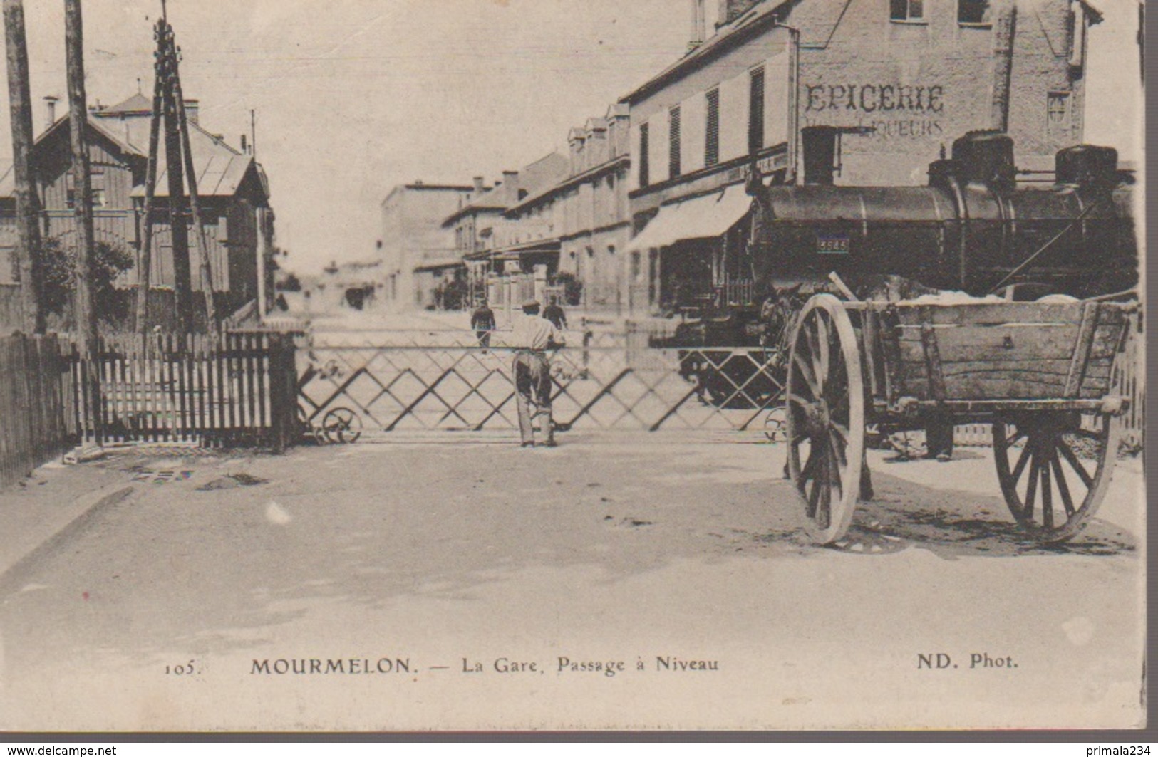 MOURMELON LE PETIT  - LA GARE - Montmirail