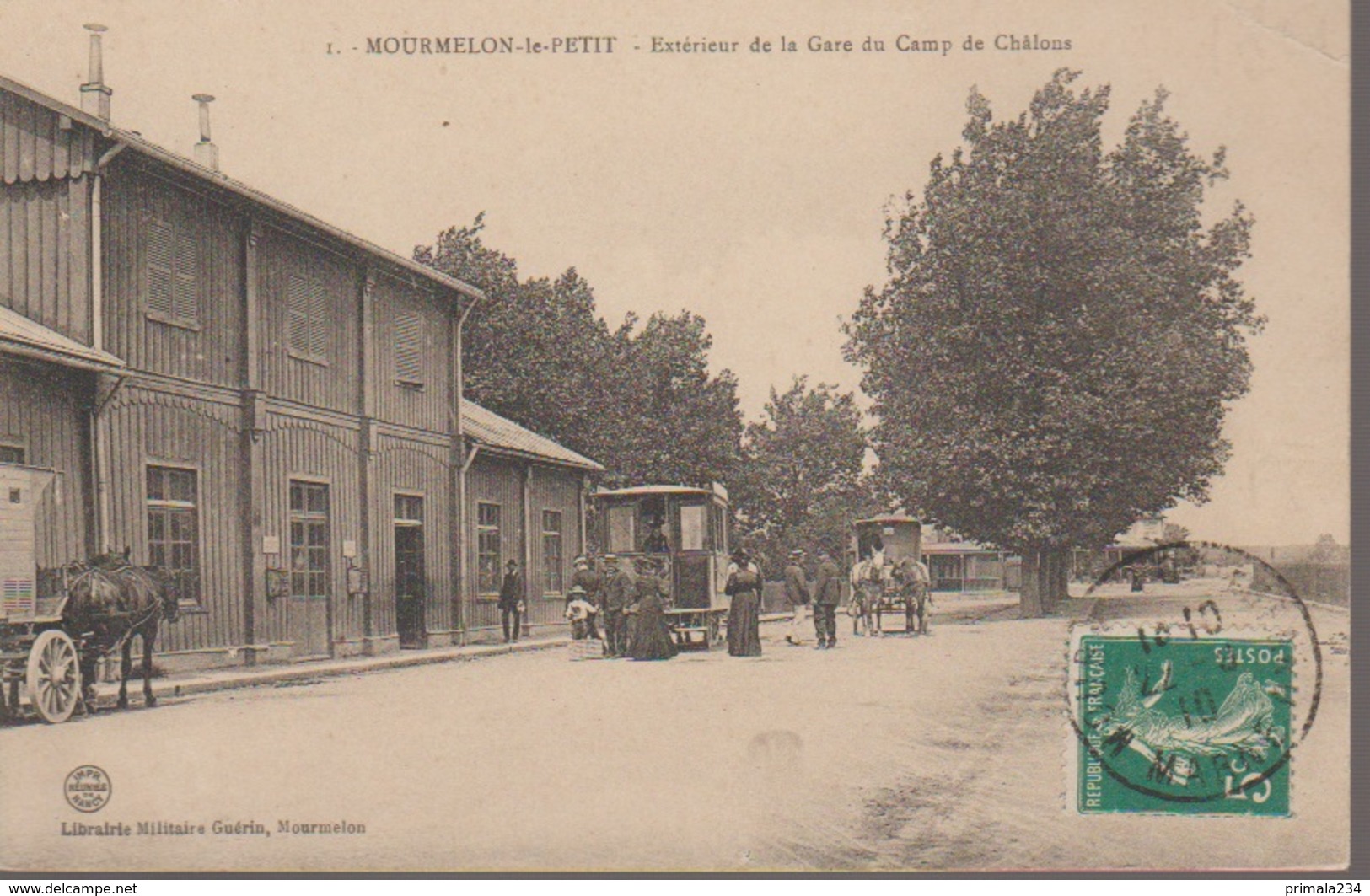 MOURMELON LE PETIT  - LA GARE - Montmirail