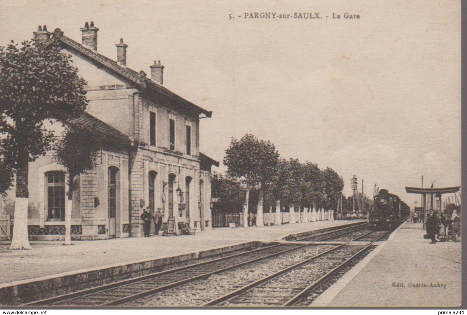 PARGNY SUR SAULX- LA GARE - Montmirail