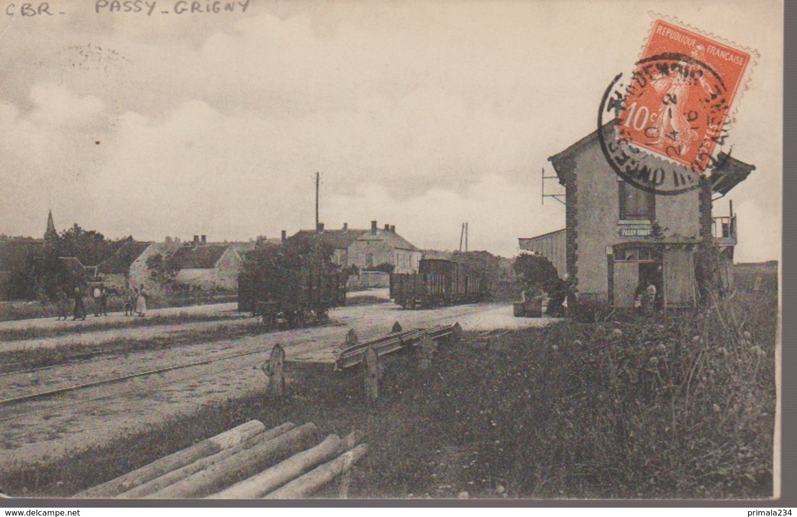 PASSY GRIGNY - LA GARE C.B.R. - Montmirail