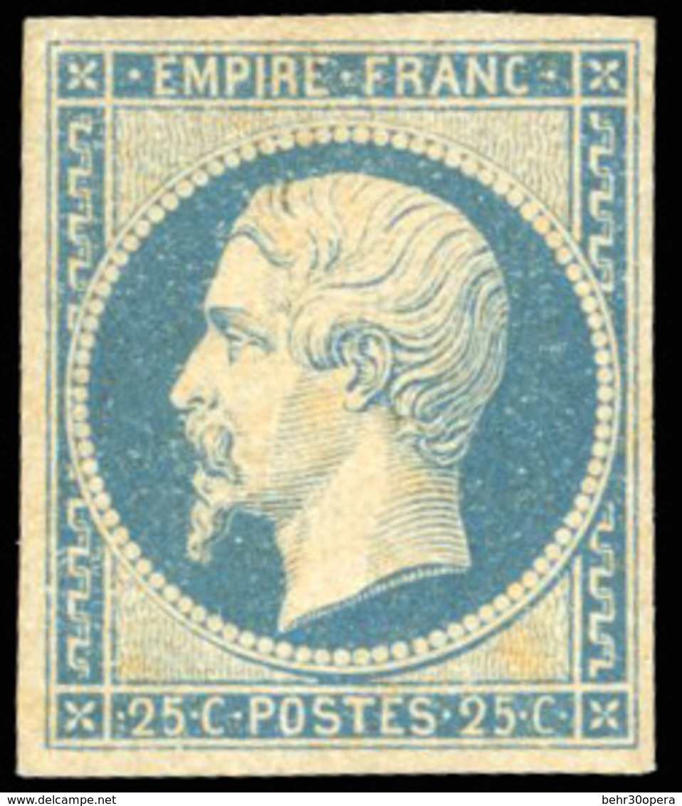 * N°15 - 25c. Bleu. TB. R. - 1853-1860 Napoléon III