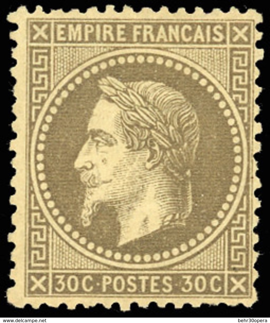 * N°30 - 30c. Brun. TB. - 1863-1870 Napoléon III. Laure