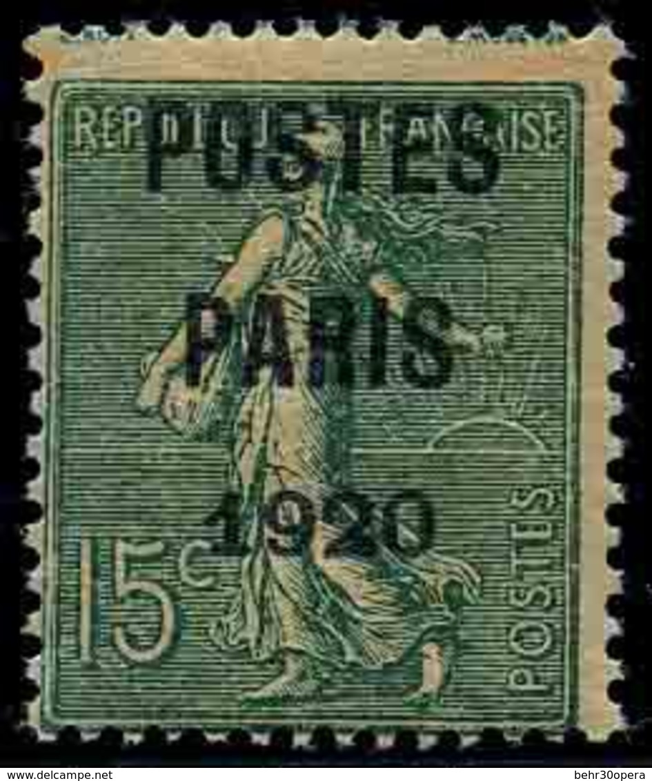 * N°25 - 15c. Vert-olive. TB. - Other & Unclassified