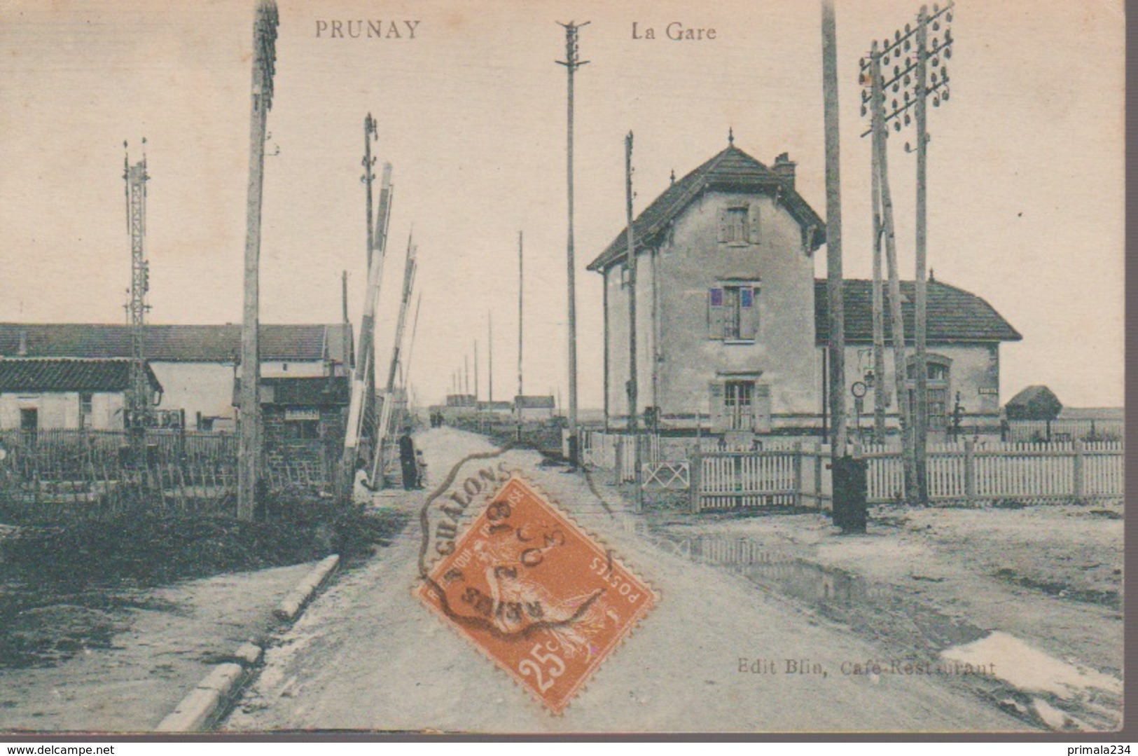 PRUNAY- LA GARE - Montmirail