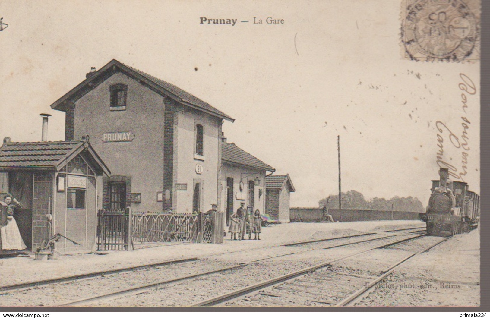 PRUNAY- LA GARE - Montmirail